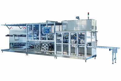 Sheet Mask Folding and Stacking Machine